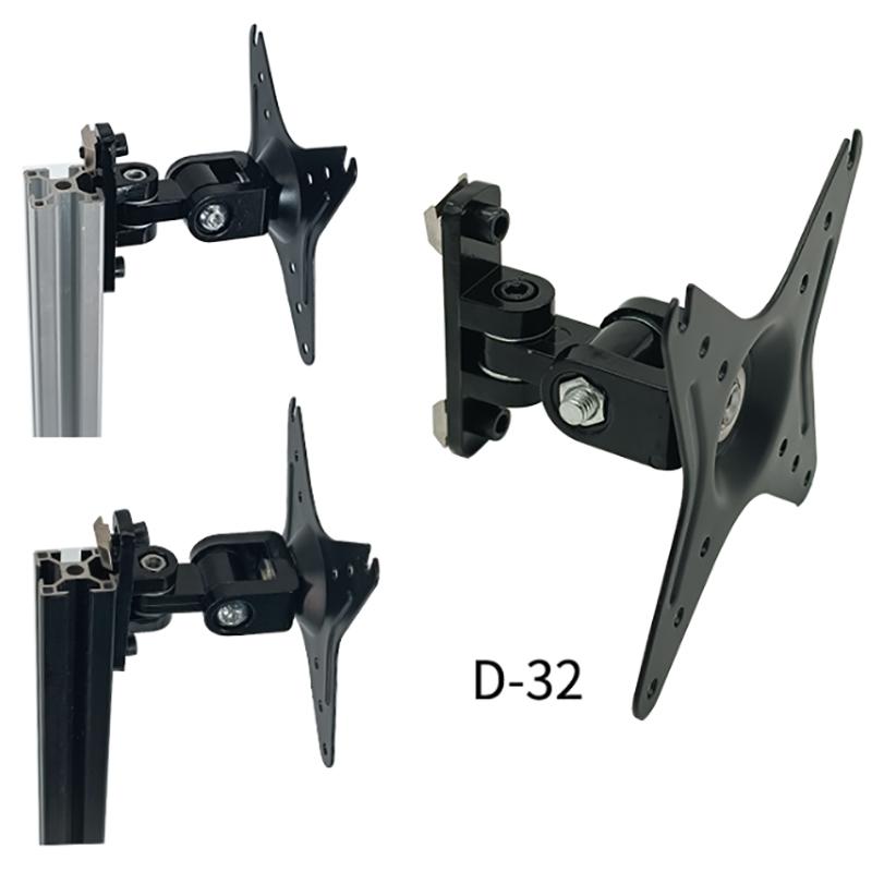 Adjustable Monitor Mount - Wall Mount Monitor Bracket Button Box
