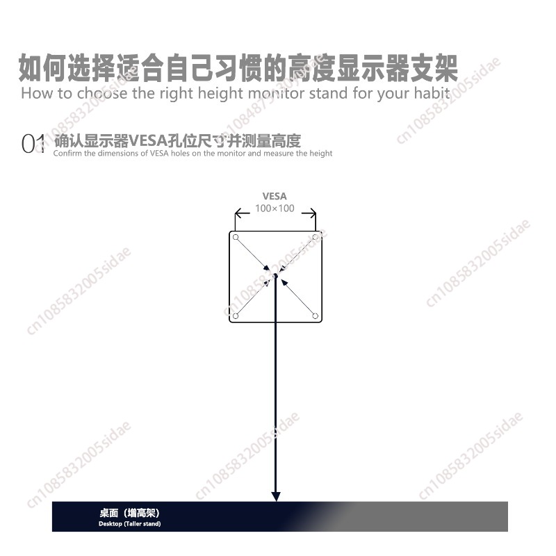 All Aluminum Alloy Monitor Arm - огляд і ціна Adjustable Monitor Mount