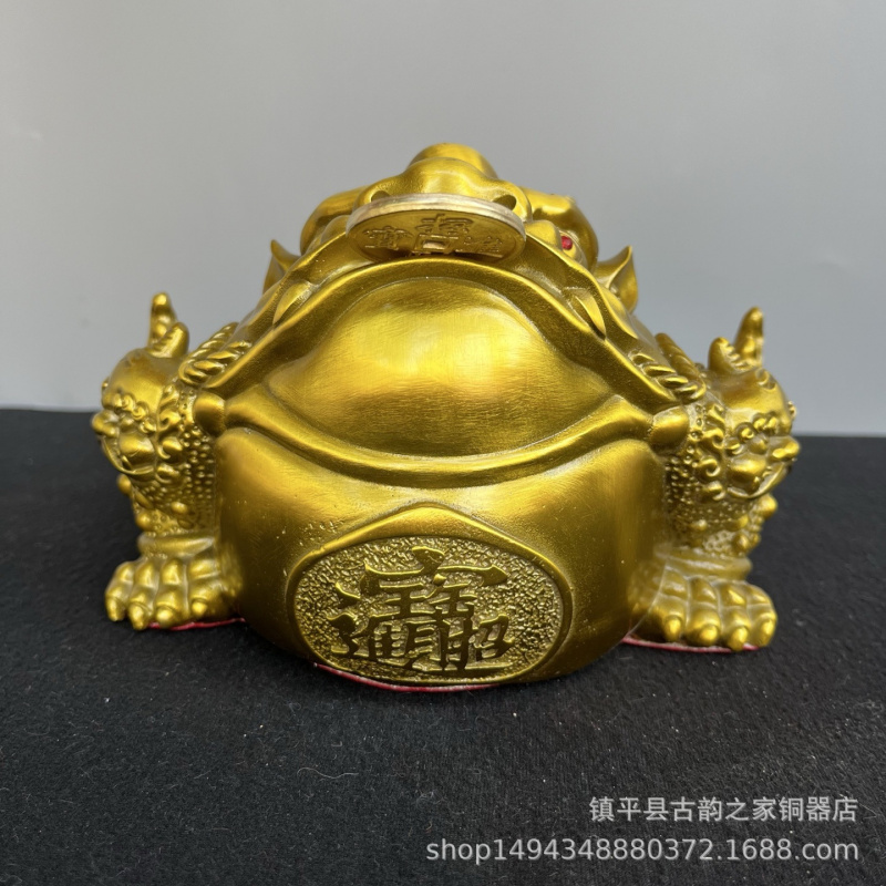 Three- One-legged Golden Toad  - огляд і ціна Office Furniture Store