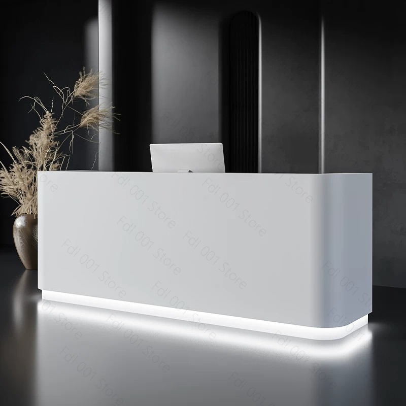 Simple Modern Reception Desk P - огляд і ціна Office Furniture Store