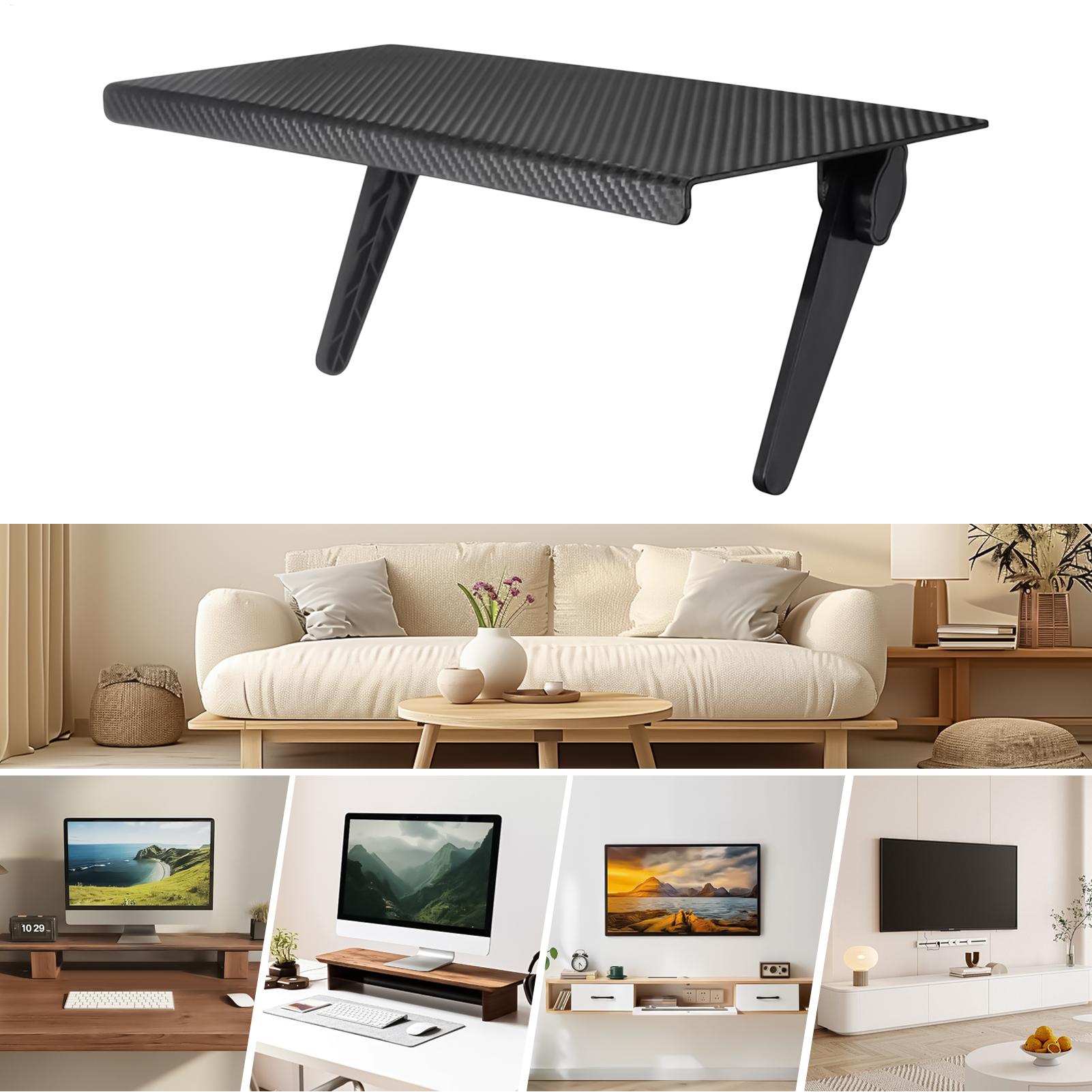 TV Shelf For Cable Box 13in DV - огляд і ціна Adjustable Monitor Mount