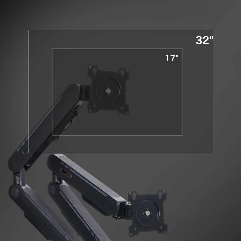 New Arrival Gas Spring Desk Mo - огляд і ціна Adjustable Monitor Mount