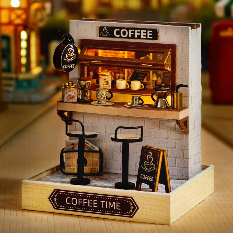Mini Dollhouse Kit Sakura Stre - огляд і ціна Office Furniture Store