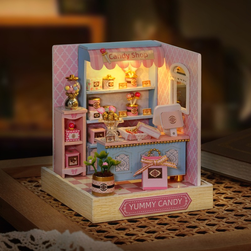 Mini Dollhouse Kit Sakura Stre - огляд і ціна Office Furniture Store