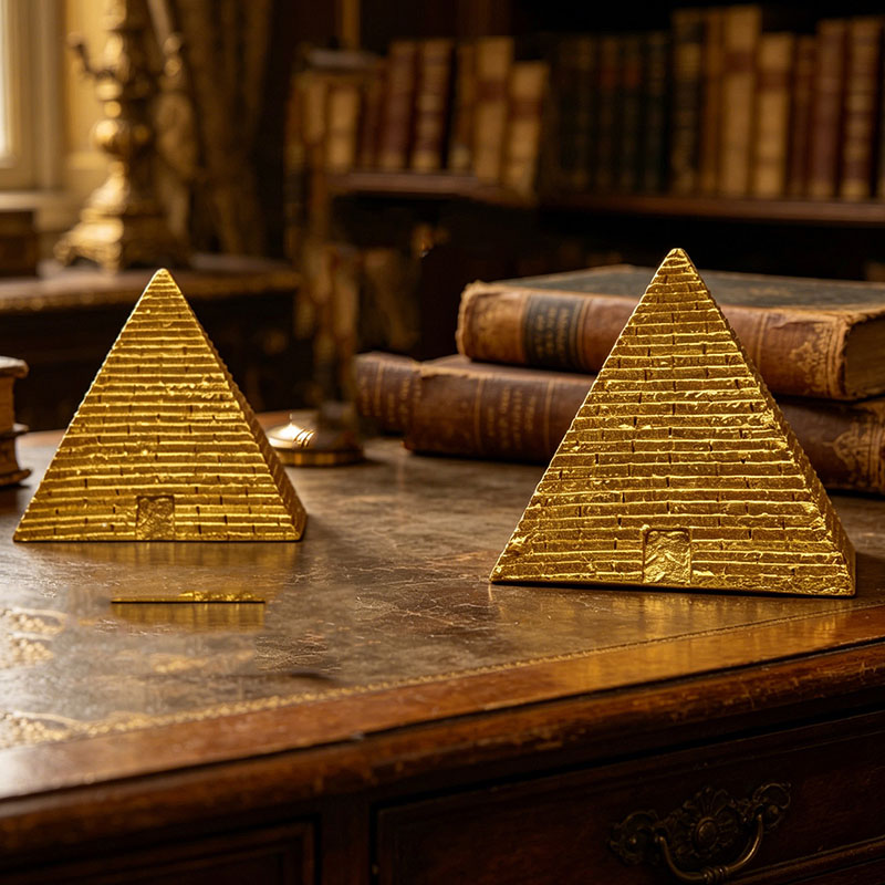 2pcs Resin Mini Egyptian Pyram - огляд і ціна Office Furniture Egypt