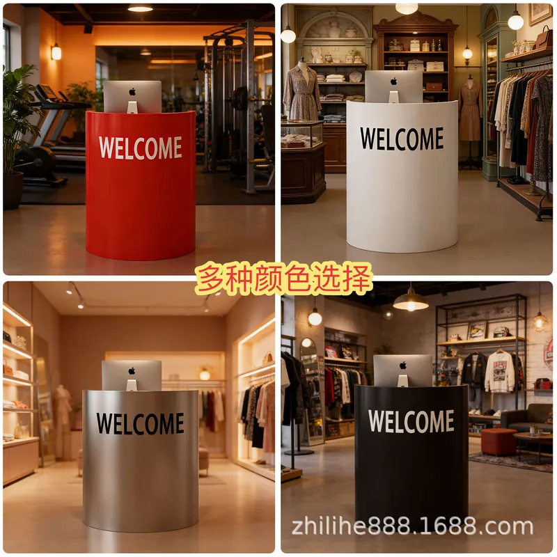 Industrial Curved Reception De - огляд і ціна Office Furniture Store