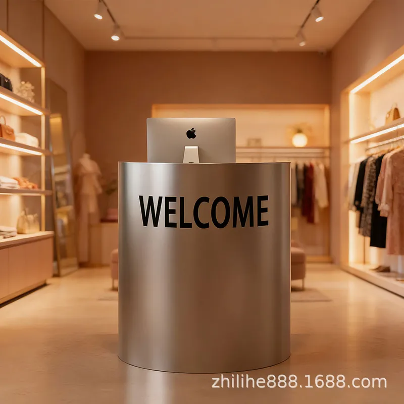 Industrial Curved Reception De - огляд і ціна Office Furniture Store