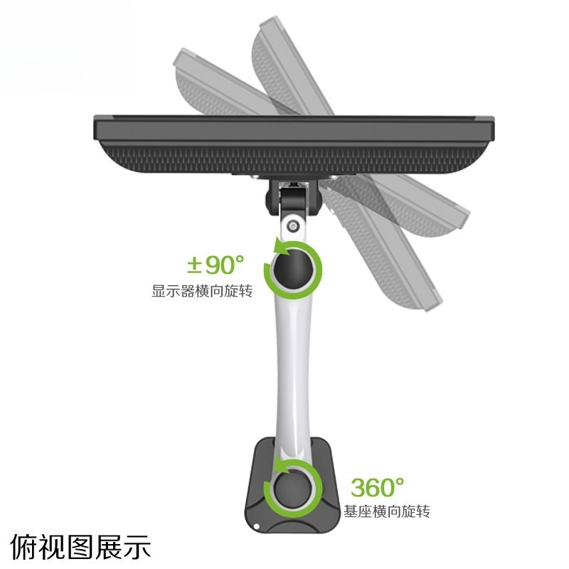 Full Motion Monitor Desk Mount - огляд і ціна Adjustable Monitor Mount