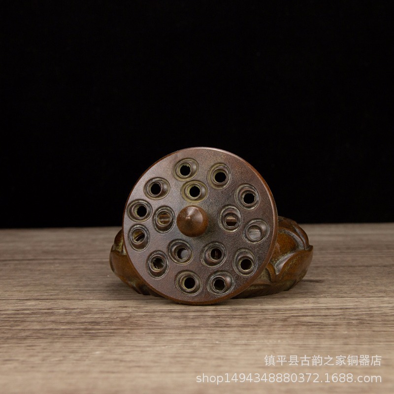 Brass Lotus Leaf Incense Burne - огляд і ціна Office Furniture Store