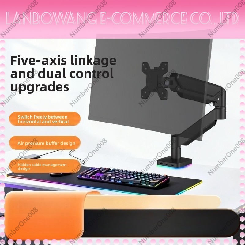 Monitor Arm with Type C USB In - огляд і ціна Adjustable Monitor Mount